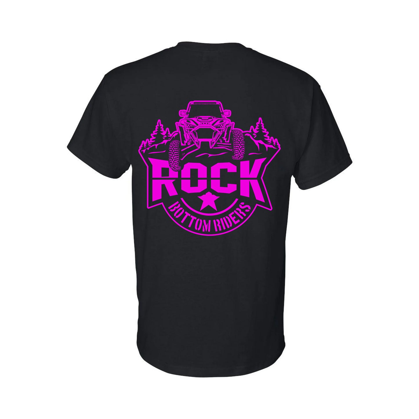 T-Shirt Black Short Sleeve (9 Logo Colors Available)