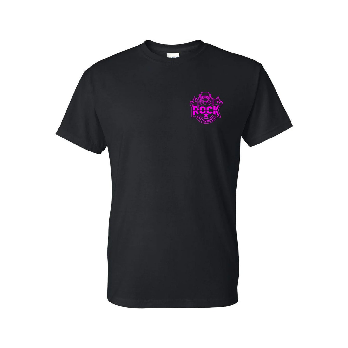 T-Shirt Black Short Sleeve (9 Logo Colors Available)