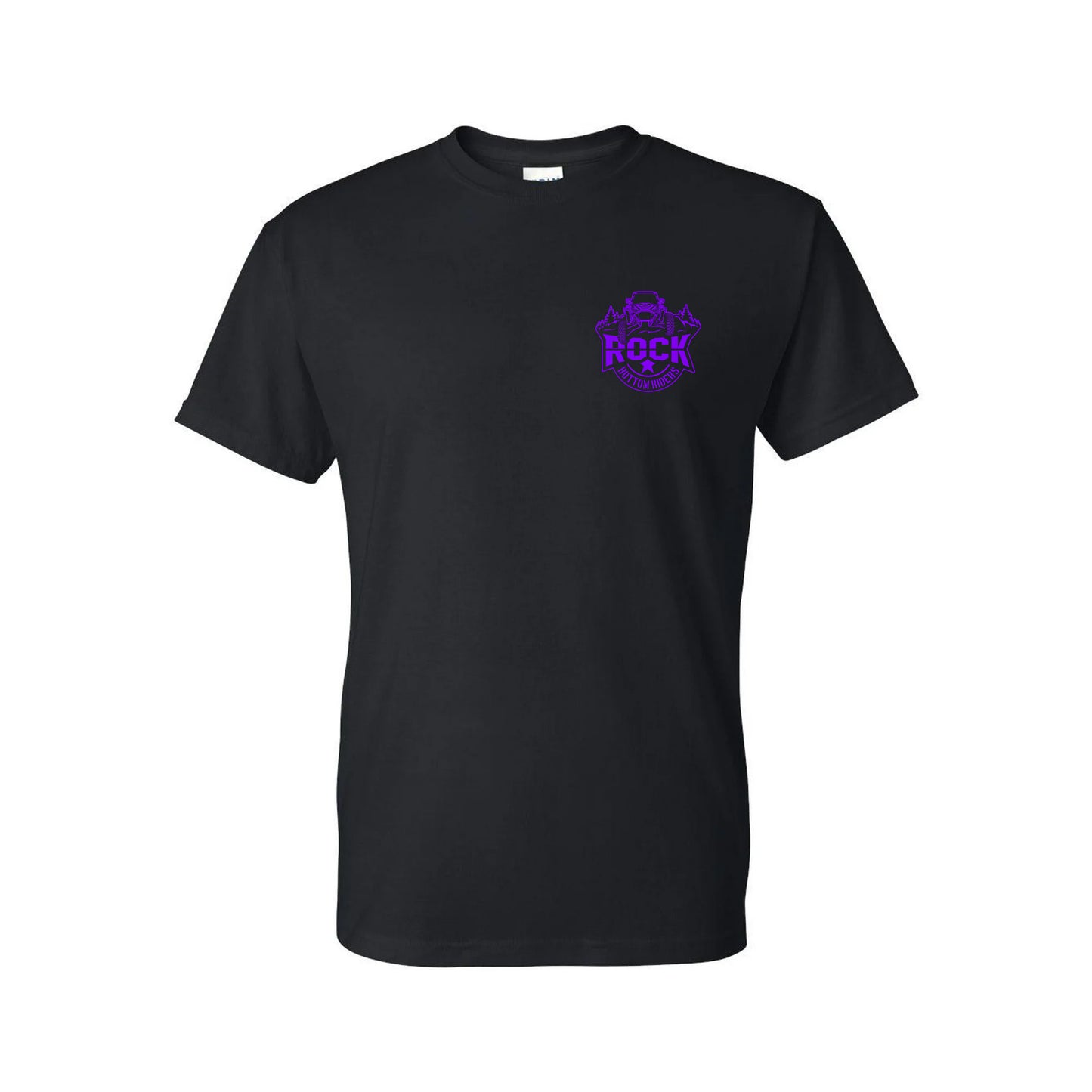 T-Shirt Black Short Sleeve (9 Logo Colors Available)