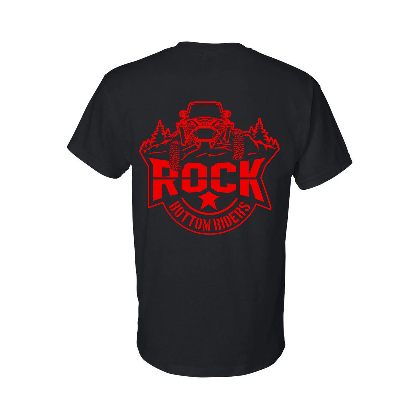 T-Shirt Black Short Sleeve (9 Logo Colors Available)