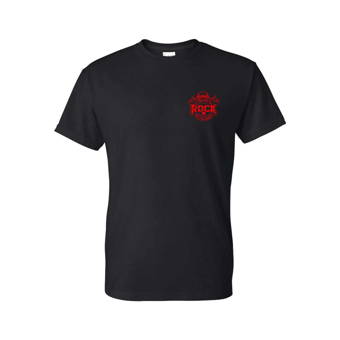 T-Shirt Black Short Sleeve (9 Logo Colors Available)