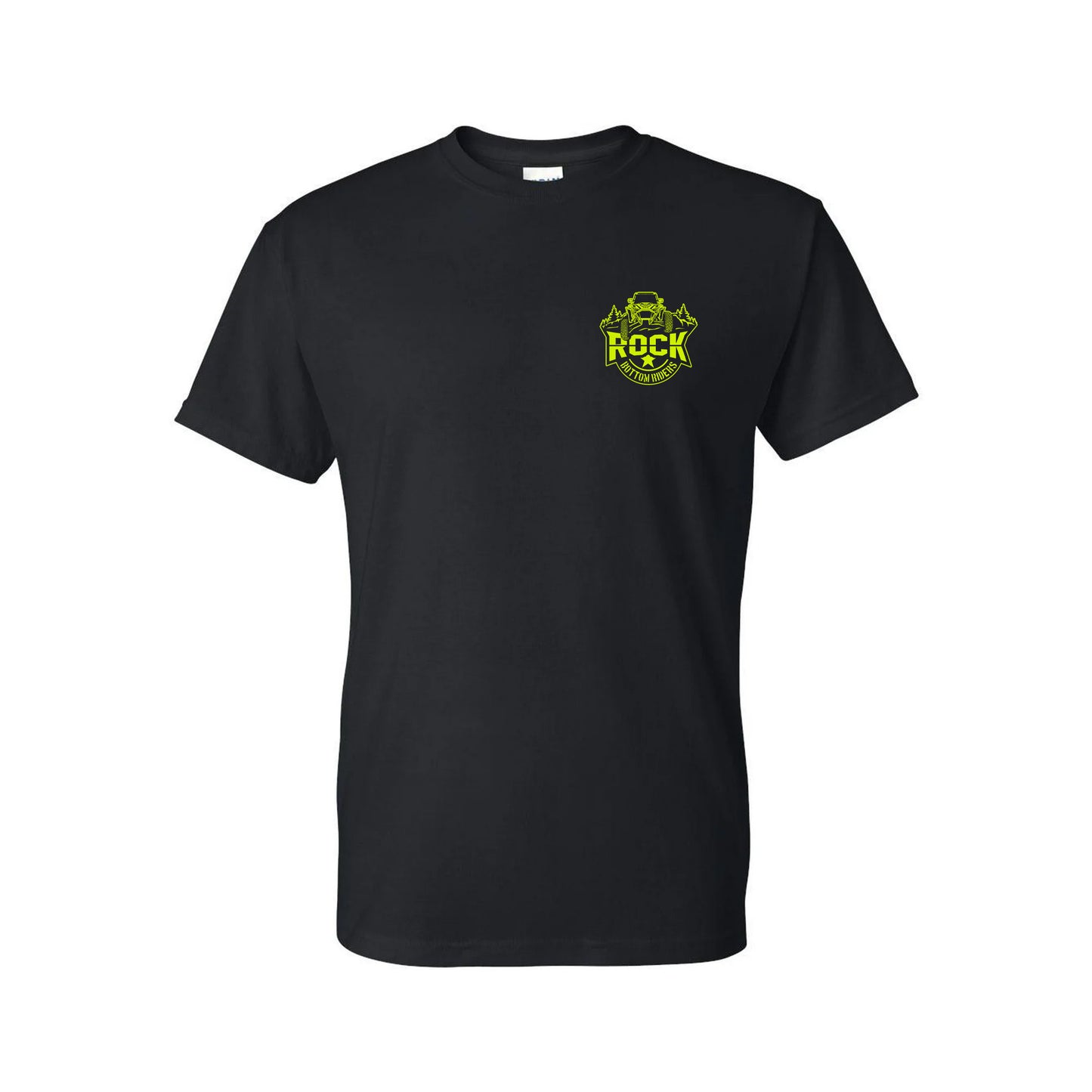 T-Shirt Black Short Sleeve (9 Logo Colors Available)