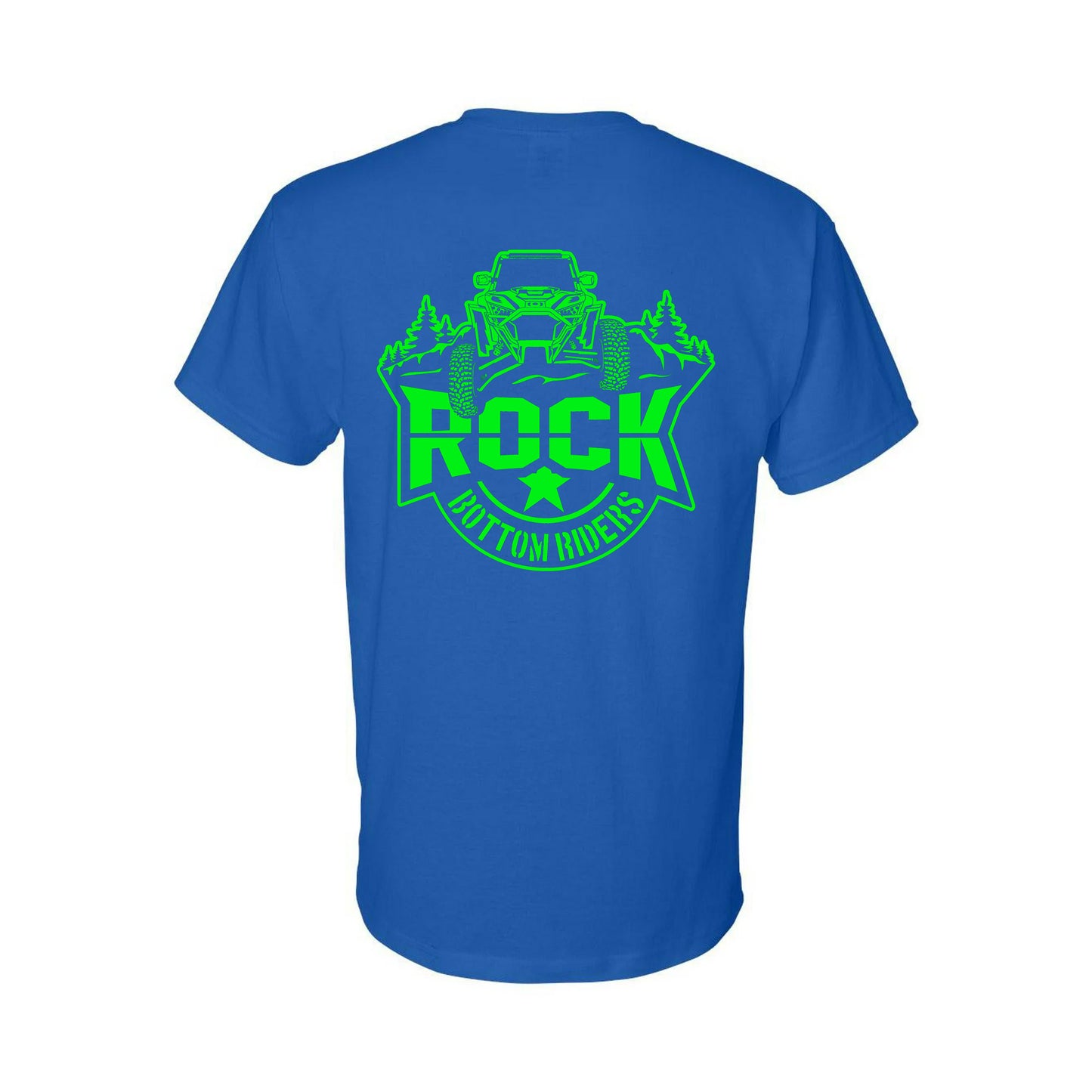 T-Shirt Blue Short Sleeve (9 Logo Colors Available)