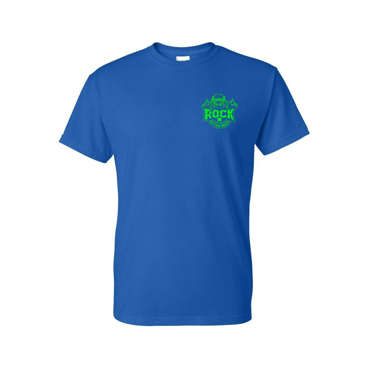 T-Shirt Blue Short Sleeve (9 Logo Colors Available)