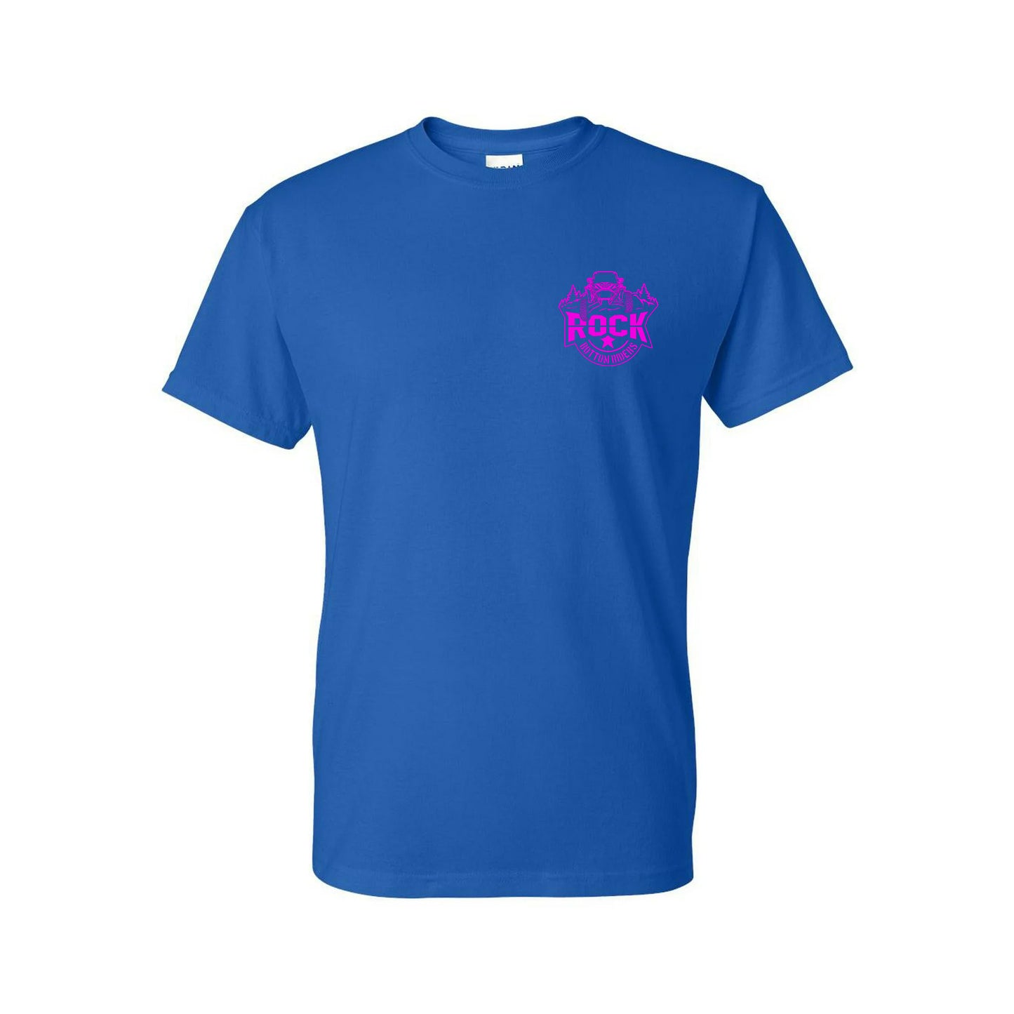 T-Shirt Blue Short Sleeve (9 Logo Colors Available)