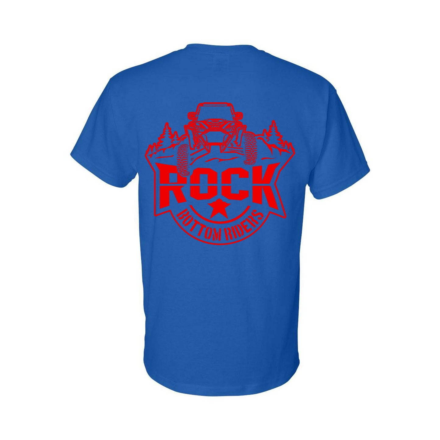 T-Shirt Blue Short Sleeve (9 Logo Colors Available)