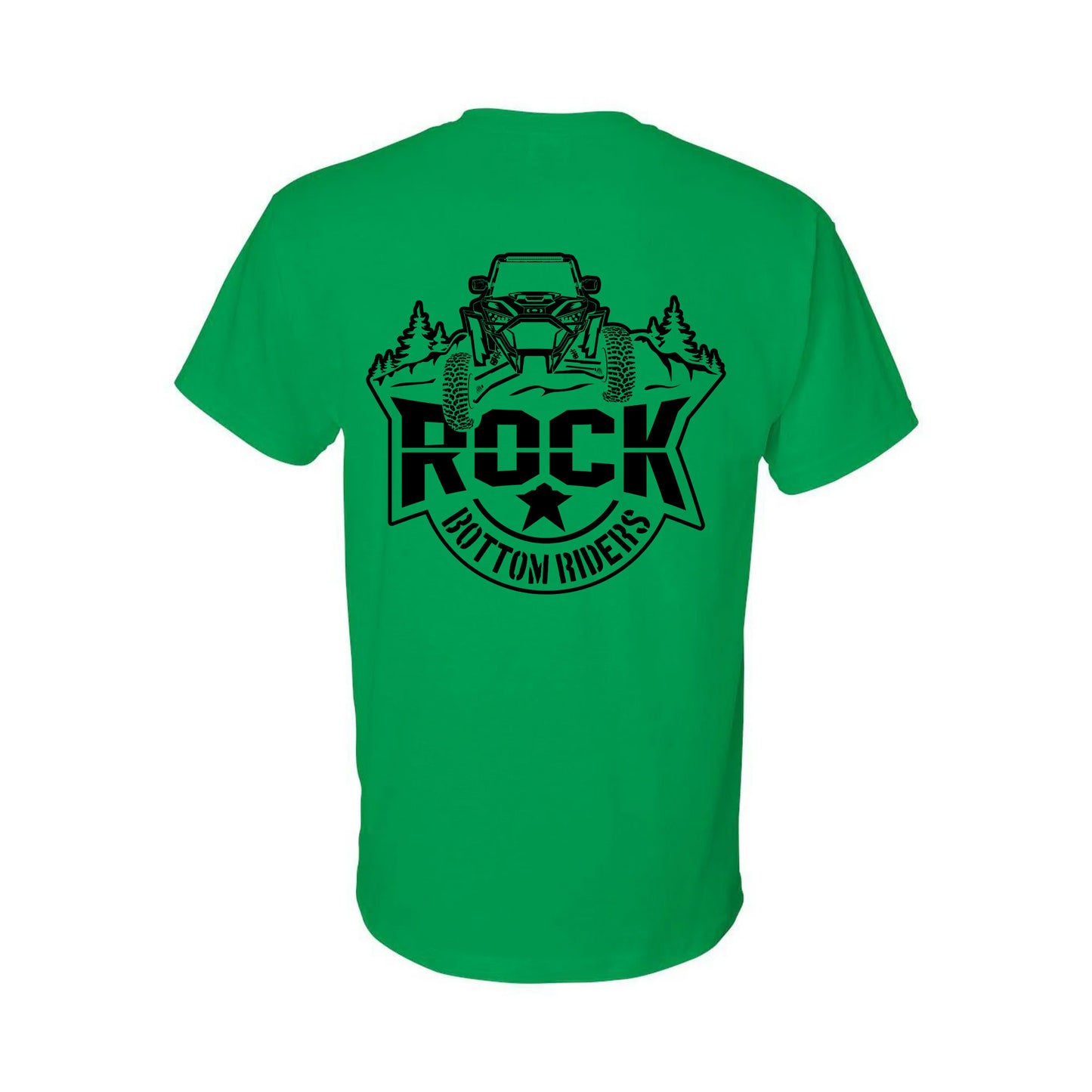 T-Shirt Green Short Sleeve (9 Logo Colors Available)