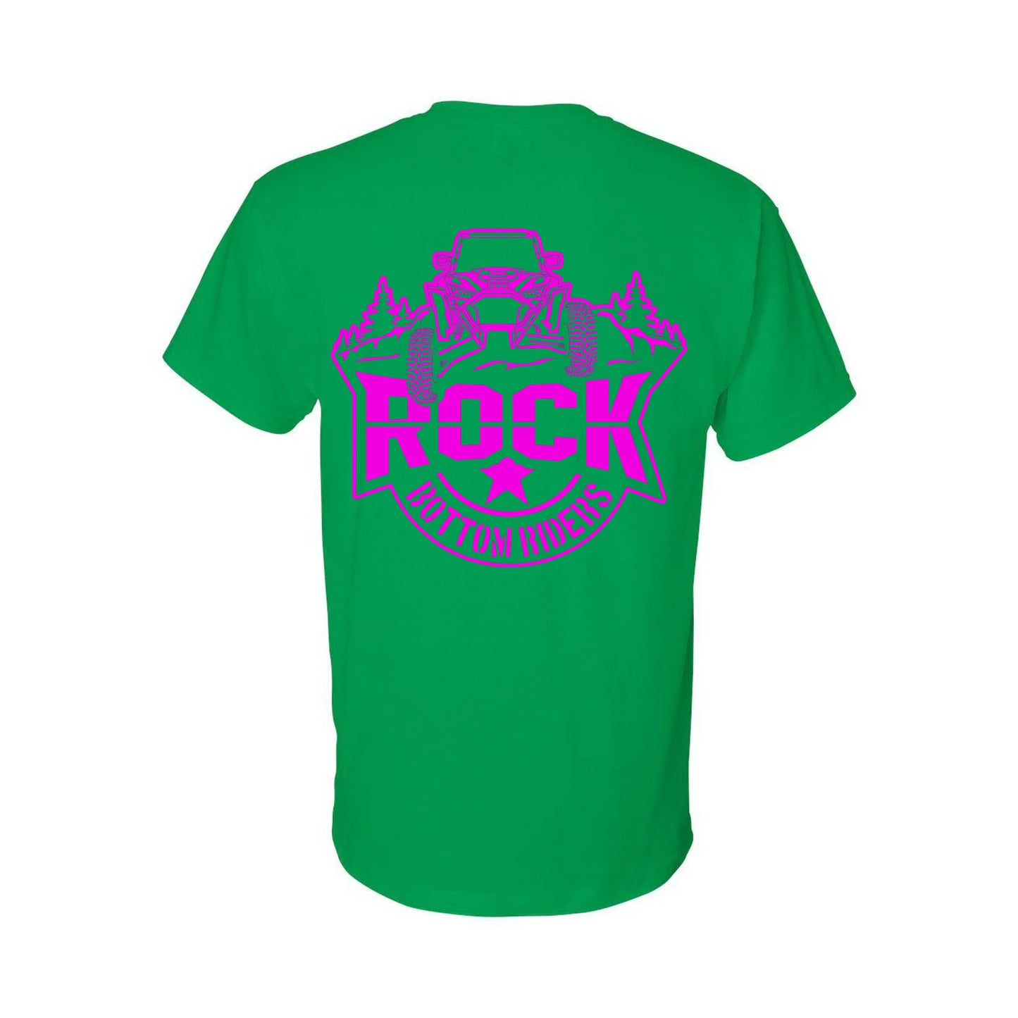 T-Shirt Green Short Sleeve (9 Logo Colors Available)