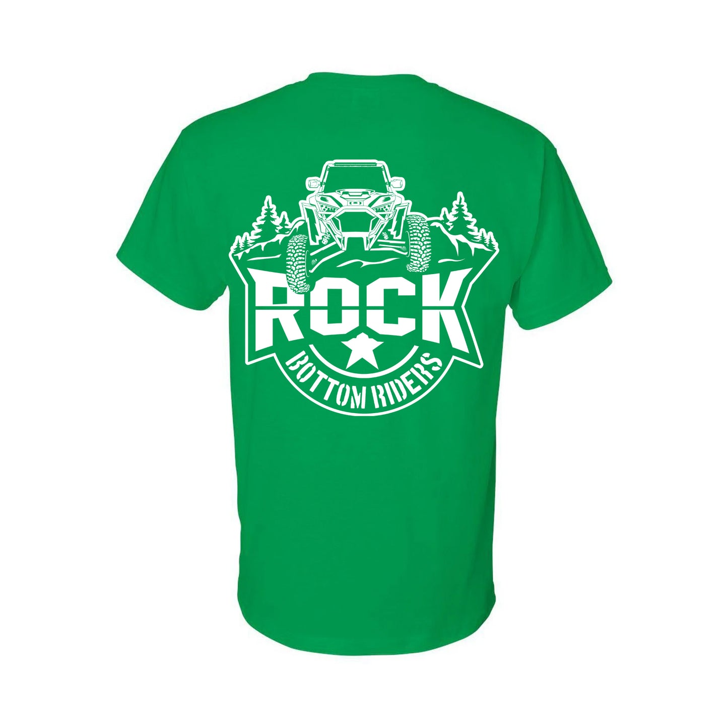 T-Shirt Green Short Sleeve (9 Logo Colors Available)