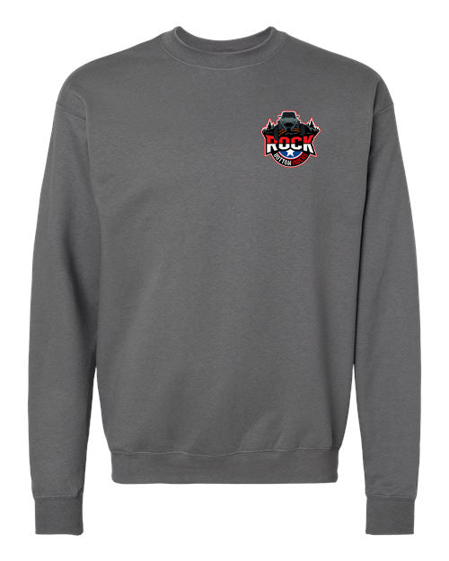 Long Sleeve Crewneck Sweater Smoke Gray