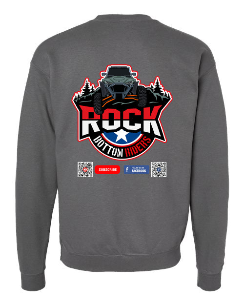 Long Sleeve Crewneck Sweater Smoke Gray