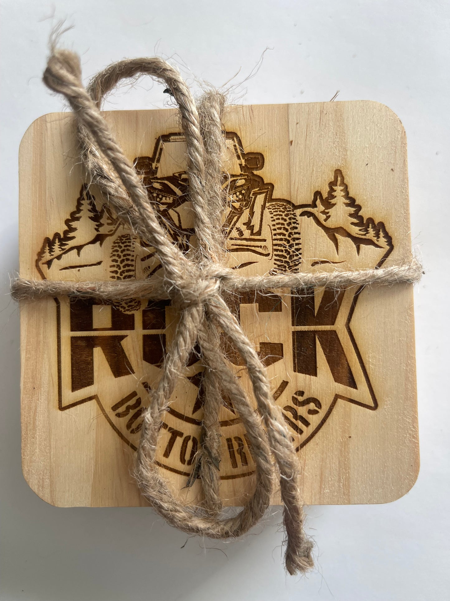 Wooden Coasters set of 5
