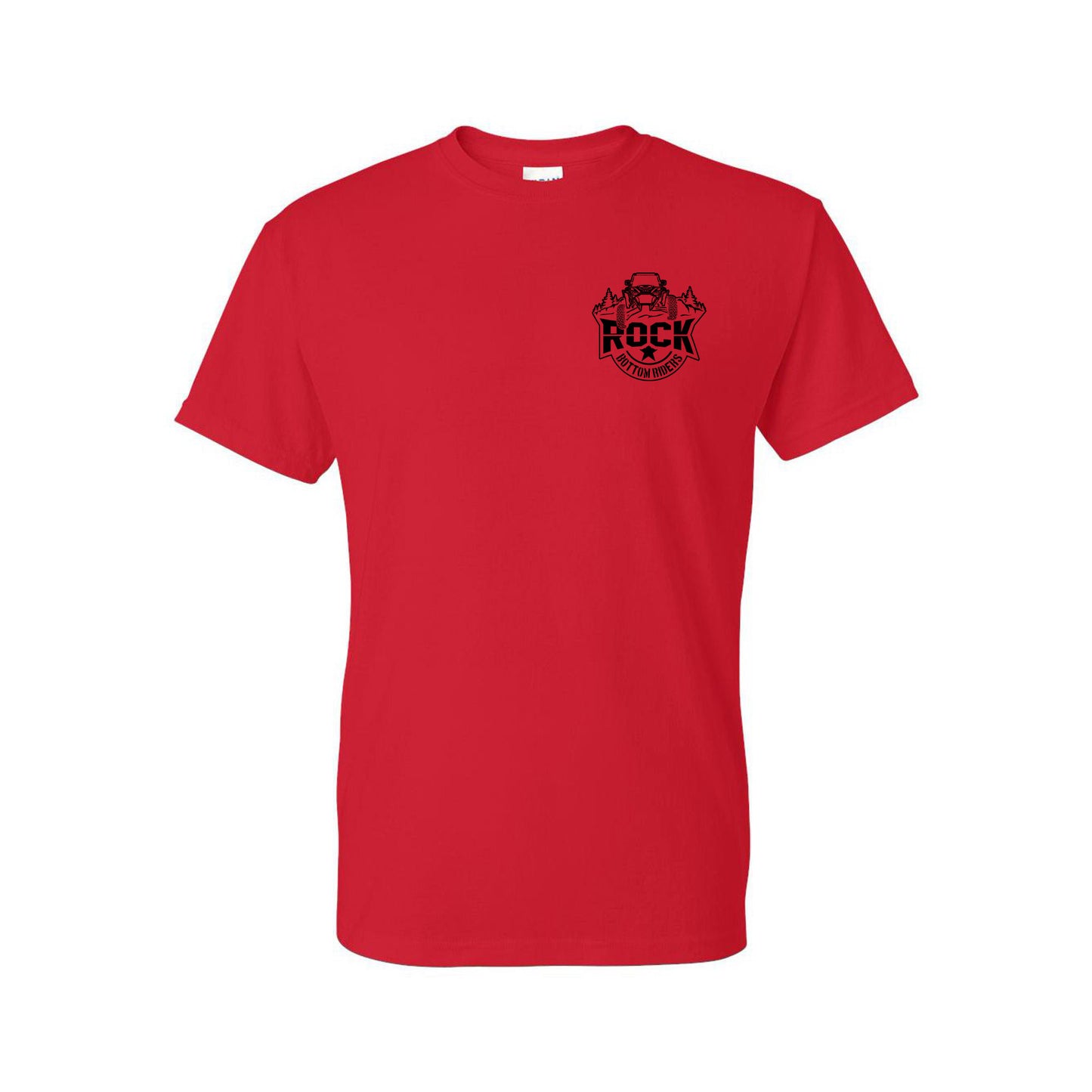 T-Shirt Red Short Sleeve (8 Logo Colors Available)