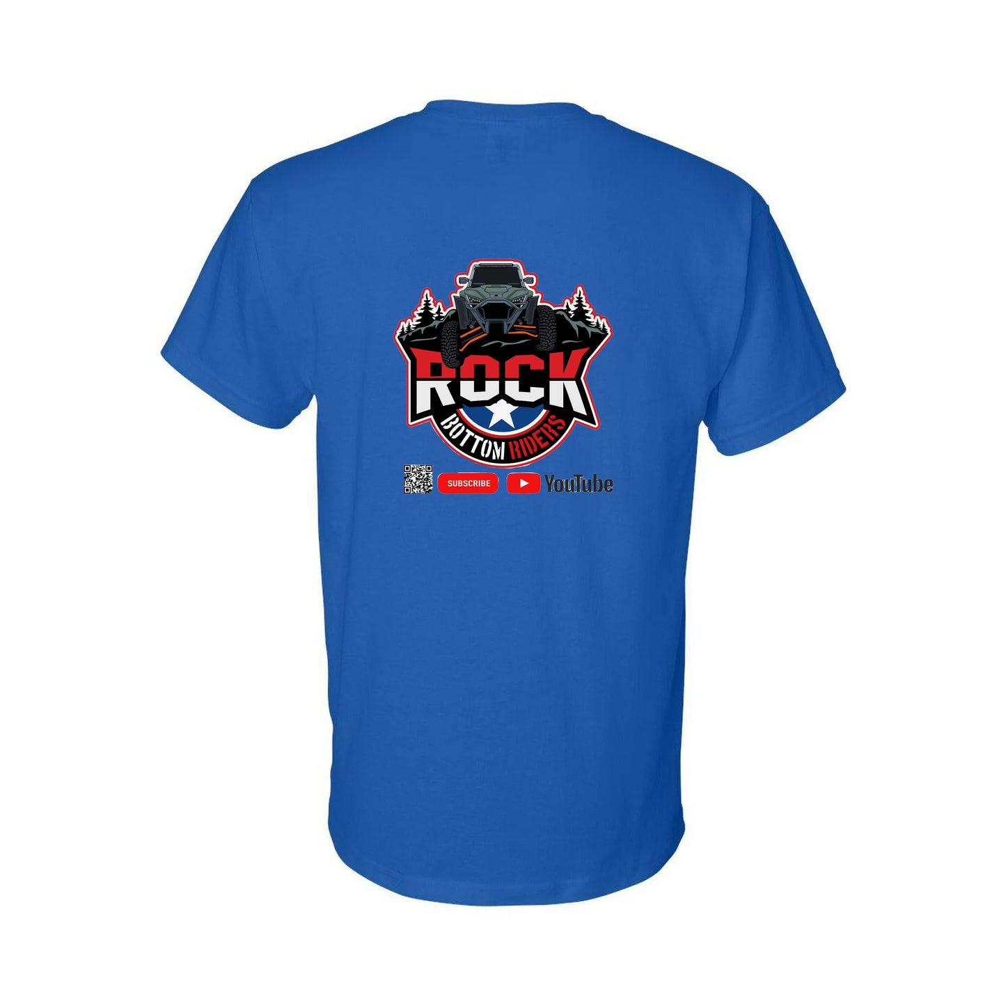 T-Shirt Blue Short Sleeve (9 Logo Colors Available)