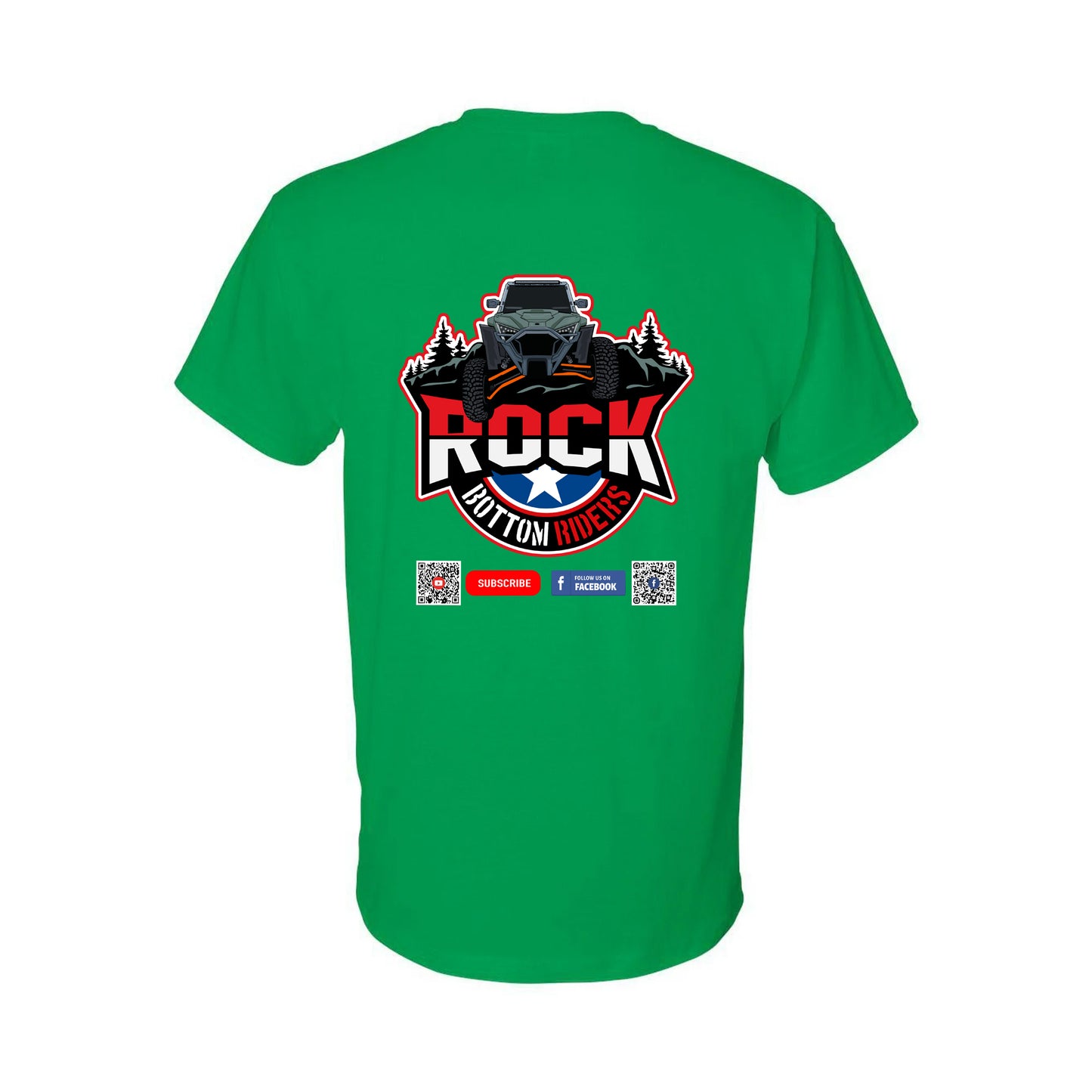 T-Shirt Green Short Sleeve (9 Logo Colors Available)
