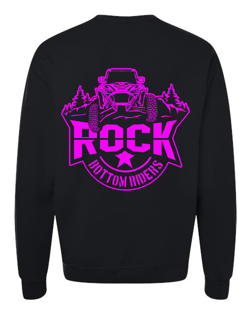 Long Sleeve Crewneck Sweater Black